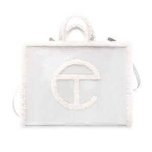 Ugg x Telfar White Tote Bag